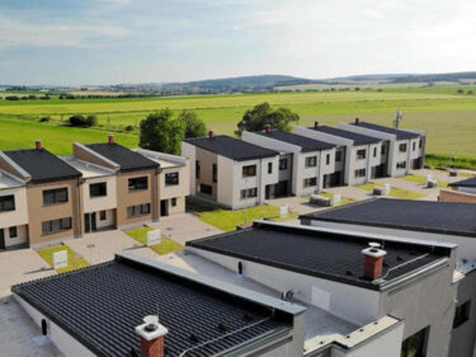 Realizace souboru moderních rodinných domů